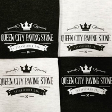 🔲Queen City Pavin Stone 🔳...#apparel #yqr #paving #queencity #Regina #shirts #printig #merchandise #teamfloprint